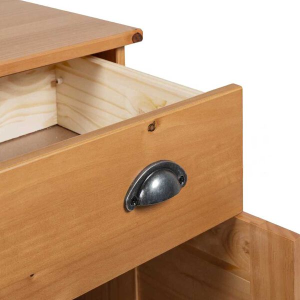 vidaXL Σετ Επίπλων Μπάνιου με συρτάρι 2 pcs Καφέ 67.5 x 34 x 80 εκ.