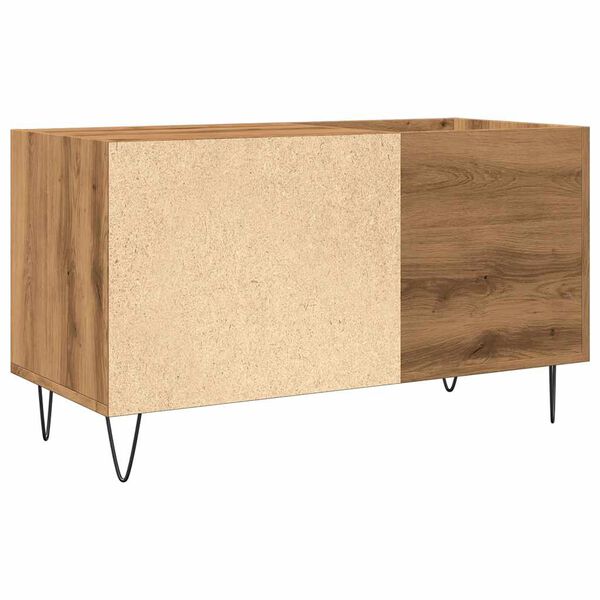 vidaXL Δισκοθήκη Δρυς τεχνίτης 84,5x38x48 εκ. από Επεξεργασμένο Ξύλο