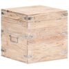 vidaXL Μπαούλο 40 x 40 x 40 εκ. από Μασίφ Ξύλο Ακακίας