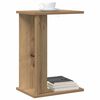 vidaXL End Table Artisan Oak 35 x 25 x 50 &epsilon;&kappa; &Epsilon;&pi;&epsilon;&xi;&epsilon;&rho;&gamma;&alpha;&sigma;&mu;έ&nu;&omicron; &xi;ύ&lambda;&omicron;