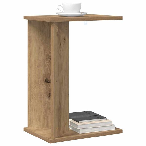 vidaXL End Table Artisan Oak 35 x 25 x 50 &epsilon;&kappa; &Epsilon;&pi;&epsilon;&xi;&epsilon;&rho;&gamma;&alpha;&sigma;&mu;έ&nu;&omicron; &xi;ύ&lambda;&omicron;
