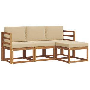 vidaXL &Sigma;&epsilon;&iota;&rho;ά &Kappa;&alpha;&nu;&alpha;&pi;έ &Epsilon;&xi;&omega;&tau;&epsilon;&rho;&iota;&kappa;&omicron;ύ &mu;&epsilon; &mu;&alpha;&xi;&iota;&lambda;ά&rho;&iota; 4 pcs &Phi;&upsilon;&sigma;&iota;&kappa;ό &kappa;&alpha;&iota; &Mu;&pi;&epsilon;&zeta;