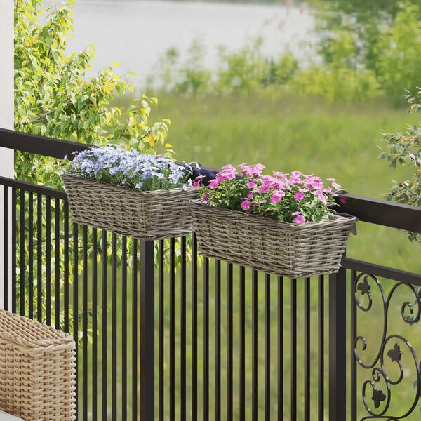 vidaXL &Kappa;&rho;&epsilon;&mu;&alpha;&sigma;&tau;ό &Kappa;&alpha;&lambda;ά&theta;&iota; &Gamma;&lambda;ά&sigma;&tau;&rho;&alpha;&sigmaf; 2 pcs &Gamma;&kappa;&rho;&iota; 48 x 22 x 15 &epsilon;&kappa;.