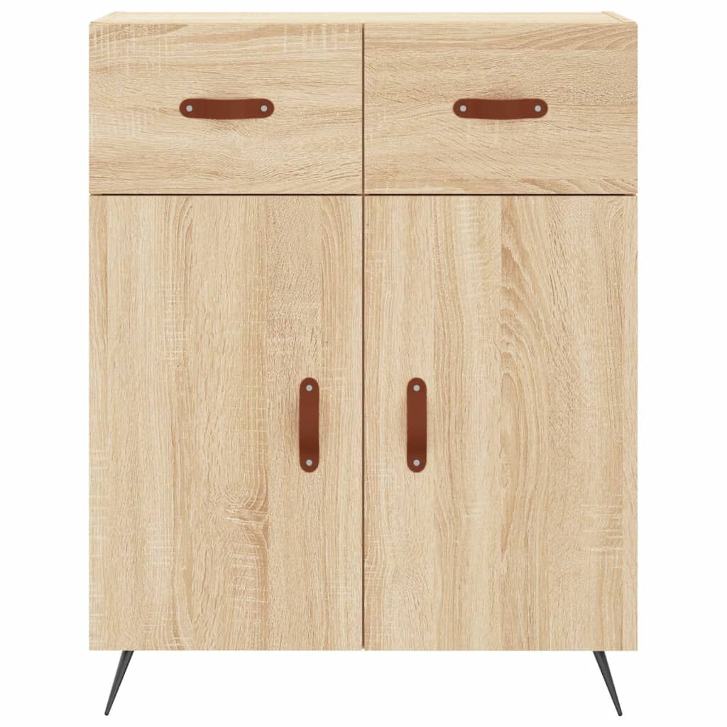 vidaXL Ντουλάπι Sonoma Δρυς 69,5 x 34 x 90 εκ. από Επεξεργασμένο Ξύλο
