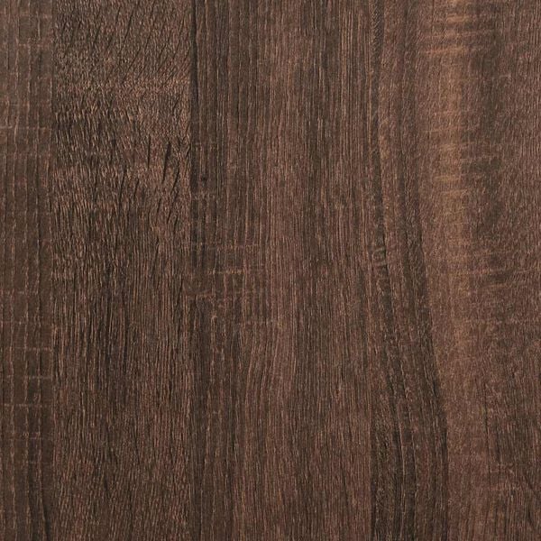 vidaXL Κομοδίνα 2 τεμ. με 2 Συρτάρια, Καφέ Δρυς 40x36,5x62 εκ.