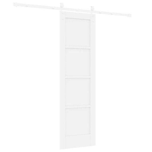 vidaXL Συρόμενη Πόρτα Λευκό 61 x 198.5 εκ.