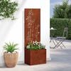 vidaXL &Omicron;&theta;ό&nu;&eta; &Iota;&delta;&iota;&omega;&tau;&iota;&kappa;ό&tau;&eta;&tau;&alpha;&sigmaf; &Kappa;ή&pi;&omicron;&upsilon; Floral &Sigma;&kappa; rusty 50 x 150 cm