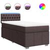 vidaXL &Kappa;&rho;&epsilon;&beta;ά&tau;&iota; Boxspring &mu;&epsilon; &Sigma;&tau;&rho;ώ&mu;&alpha; &Sigma;&kappa;&omicron;ύ&rho;&omicron; &Kappa;&alpha;&phi;έ 90x200 &epsilon;&kappa;. &Upsilon;&phi;&alpha;&sigma;&mu;ά&tau;&iota;&nu;&omicron;