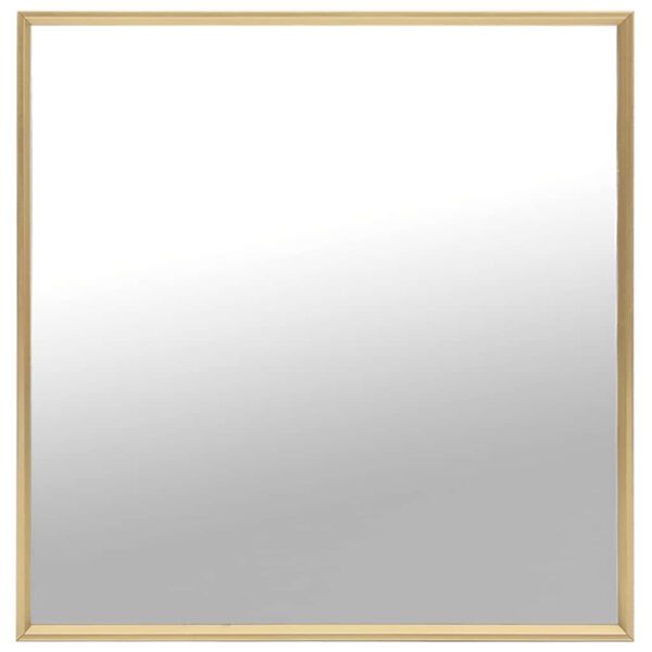 vidaXL Καθρέφτης Χρυσός 60 x 60 εκ.