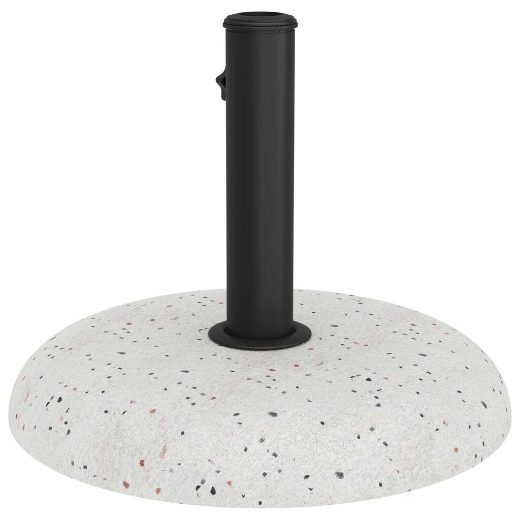 vidaXL Βάση Ομπρέλας για Πόλους 37/42/52/58mm Λευκό Σκυρόδεμα 20 kg