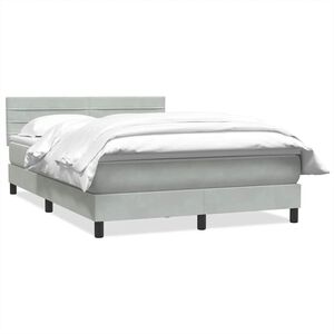 vidaXL &Kappa;&rho;&epsilon;&beta;ά&tau;&iota; Boxspring &mu;&epsilon; &Sigma;&tau;&rho;ώ&mu;&alpha; &Alpha;&nu;&omicron;&iota;&chi;&tau;ό &Gamma;&kappa;&rho;&iota; 160x210 &epsilon;&kappa;. &Beta;&epsilon;&lambda;&omicron;ύ&delta;&iota;&nu;&omicron;