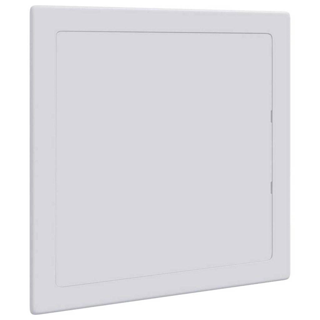 vidaXL Πίνακες Πρόσβασης 2 pcs Λευκό 15 x 15 x 2 εκ. ΑΒΣ Πλαστικό