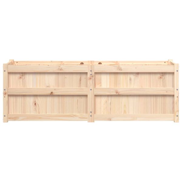 vidaXL Ζαρντινιέρα 150 x 50 x 50 εκ. από Μασίφ Ξύλο Πεύκου