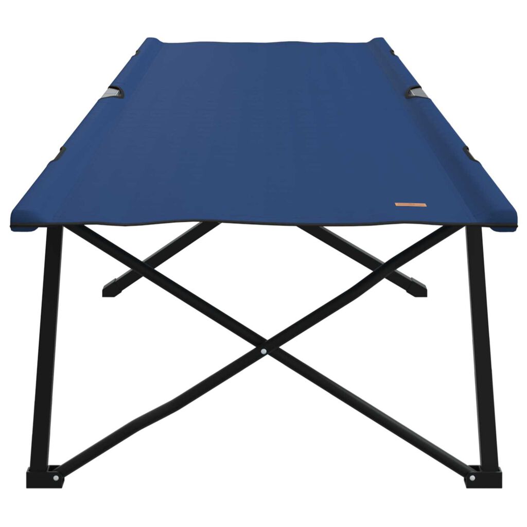 vidaXL Folding Sun Bed with Carry Bag Μπλε 600D Oxford Fabric
