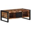 vidaXL Τραπεζάκι σαλονιού πολύχρωμο 90x50x36cm Ξύλο μασίφ αναγεννημένο