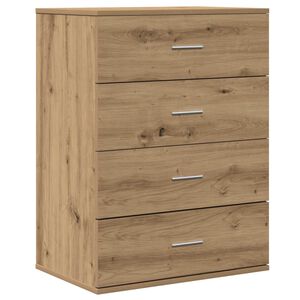 vidaXL &Pi;&lambda;&alpha;ϊ&nu;ό &gamma;&rho;&alpha;&phi;&epsilon;ί&omicron; Artisan Oak 60 x 39 x 80 &epsilon;&kappa; &Epsilon;&pi;&epsilon;&xi;&epsilon;&rho;&gamma;&alpha;&sigma;&mu;έ&nu;&omicron; &Xi;ύ&lambda;&omicron;