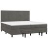 vidaXL &Kappa;&rho;&epsilon;&beta;ά&tau;&iota; Boxspring &mu;&epsilon; &Sigma;&tau;&rho;ώ&mu;&alpha; &Sigma;&kappa;&omicron;ύ&rho;&omicron; &Gamma;&kappa;&rho;&iota; 200x200 &epsilon;&kappa;. &Beta;&epsilon;&lambda;&omicron;ύ&delta;&iota;&nu;&omicron;