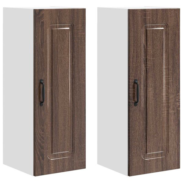 vidaXL &Nu;&tau;&omicron;&upsilon;&lambda;ά&pi;&alpha; &Kappa;&omicron;&upsilon;&zeta;ί&nu;&alpha;&sigmaf; Kalmar 2 pcs &Kappa;&alpha;&phi;έ &delta;&rho;&upsilon;&sigmaf; 30 x 31 x 80 &epsilon;&kappa;.