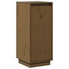 vidaXL Ντουλάπια 2 τεμ. Καφέ Μελί 31,5x34x75 εκ. από Μασίφ Ξύλο Πεύκου