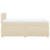 vidaXL &Kappa;&rho;&epsilon;&beta;ά&tau;&iota; Boxspring &mu;&epsilon; &Sigma;&tau;&rho;ώ&mu;&alpha; &Kappa;&rho;&epsilon;&mu; 120x200 &epsilon;&kappa;. &Upsilon;&phi;&alpha;&sigma;&mu;ά&tau;&iota;&nu;&omicron;