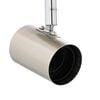 vidaXL Σποτ οροφής Βουρτσισμένο Νίκελ 26.5 x 26 x 11.5 εκ Ατσάλι