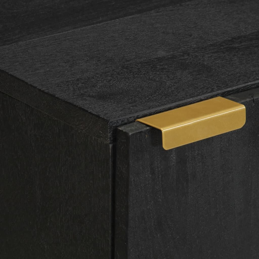 vidaXL Ραφιέρα Μαύρη 40x33x75 εκ. από Επεξεργασμένο Ξύλο