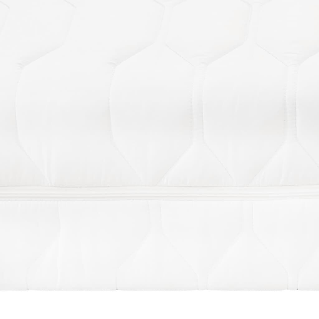 vidaXL Στρώμα με 7 Ζώνες Ανεξάρτητα Ελατήρια 100x200 εκ. / 20 εκ. H2