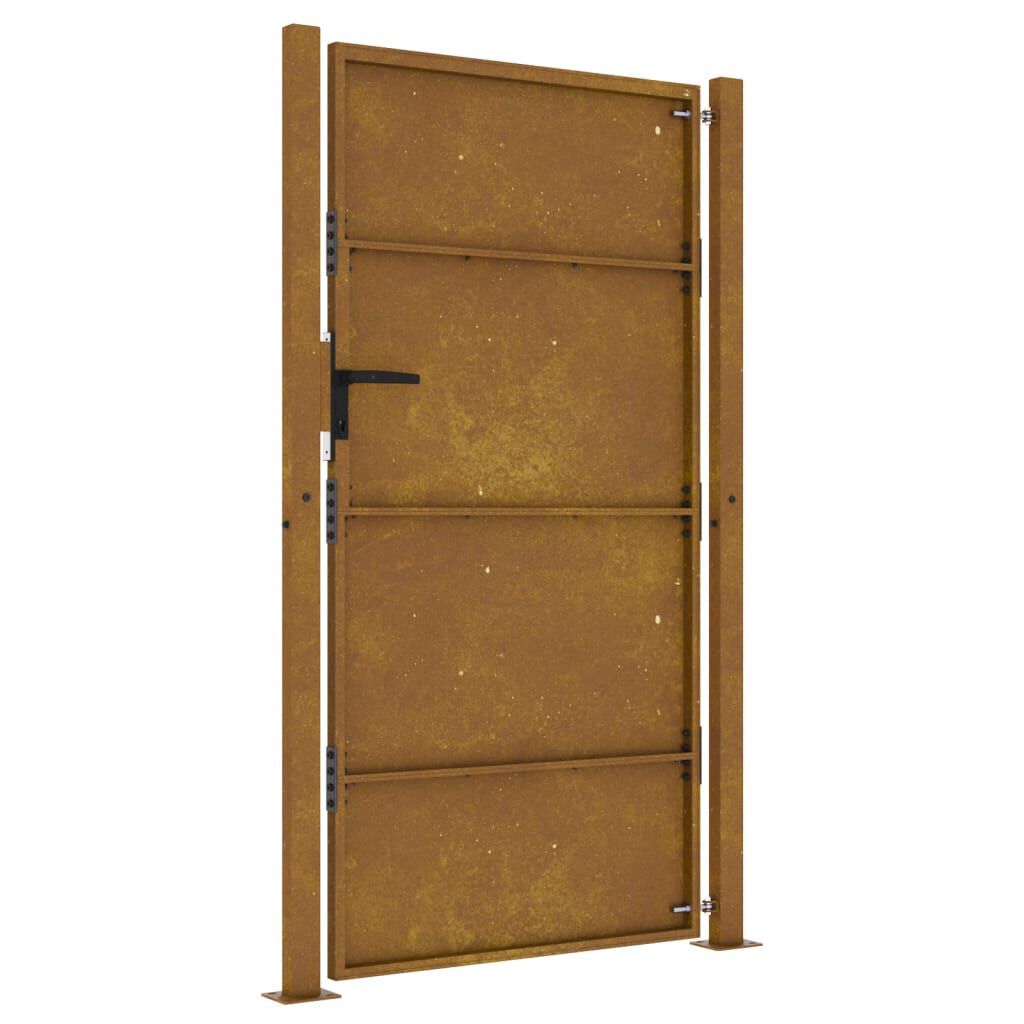 vidaXL Πύλη Κήπου 105 x 205 εκ. από Ατσάλι Corten