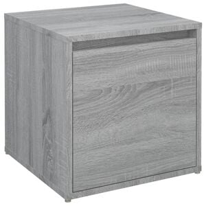 vidaXL &Kappa;&omicron;&upsilon;&tau;ί &mu;&epsilon; &Sigma;&upsilon;&rho;&tau;ά&rho;&iota; &Gamma;&kappa;&rho;&iota; Sonoma 40,5x40x40 &epsilon;&kappa;. &Epsilon;&pi;&epsilon;&xi;&epsilon;&rho;&gamma;&alpha;&sigma;&mu;έ&nu;&omicron; &Xi;ύ&lambda;&omicron;