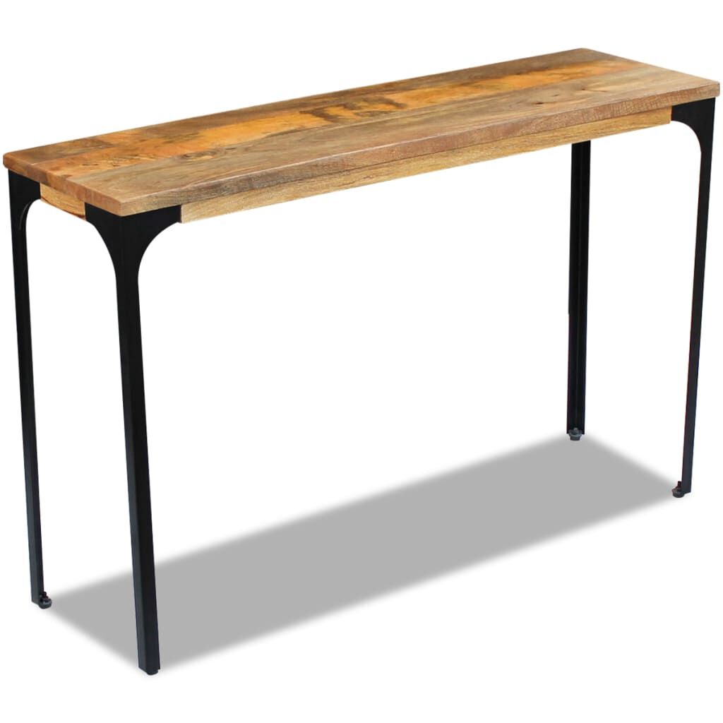 vidaXL Κονσόλα Τραπέζι 120 x 35 x 76 εκ. από Ξύλο Μάνγκο