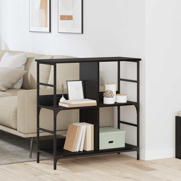 vidaXL &Rho;ά&phi;&iota; &Beta;&iota;&beta;&lambda;ί&omega;&nu; &Mu;&alpha;ύ&rho;&eta; &delta;&rho;&upsilon;&sigmaf; 78.5 x 33 x 82 &epsilon;&kappa; &Epsilon;&pi;&epsilon;&xi;&epsilon;&rho;&gamma;&alpha;&sigma;&mu;έ&nu;&omicron; &xi;ύ&lambda;&omicron;