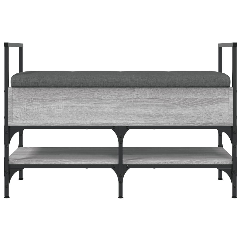 vidaXL Παπουτσοθήκη Γκρι Sonoma 85,5x42x57,5εκ. από Επεξεργασμένο Ξύλο