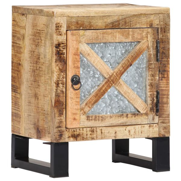 vidaXL Κομοδίνο 40 x 30 x 50 εκ. από Μασίφ Ξύλο Μάνγκο