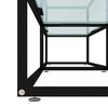 vidaXL Έπιπλο Τηλεόρασης Λευκό Όψη Μαρμάρου 180x40x40,5εκ Ψημένο Γυαλί