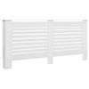 vidaXL Κάλυμμα Καλοριφέρ Λευκό 172 x 19 x 81,5 εκ. από MDF