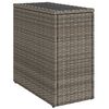 vidaXL &Tau;&rho;&alpha;&pi;έ&zeta;&iota; &Kappa;ή&pi;&omicron;&upsilon; &mu;&epsilon; &Gamma;&upsilon;ά&lambda;&iota;&nu;&eta; &Epsilon;&pi;&iota;&phi;. &Gamma;&kappa;&rho;&iota; 58x27,5x55 &epsilon;&kappa;. &Sigma;&upsilon;&nu;&theta;. &Rho;&alpha;&tau;ά&nu;
