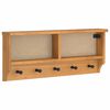 vidaXL &Epsilon;&pi;ί&tau;&omicron;&iota;&chi;&eta; &kappa;&rho;&epsilon;&mu;ά&sigma;&tau;&rho;&alpha; &pi;&alpha;&lambda;&tau;ώ&nu; SANDNES 87x12x35 &epsilon;&kappa;. &Pi;&epsilon;ύ&kappa;&omicron; &mu;&alpha;&sigma;ί&phi; &xi;ύ&lambda;&omicron;
