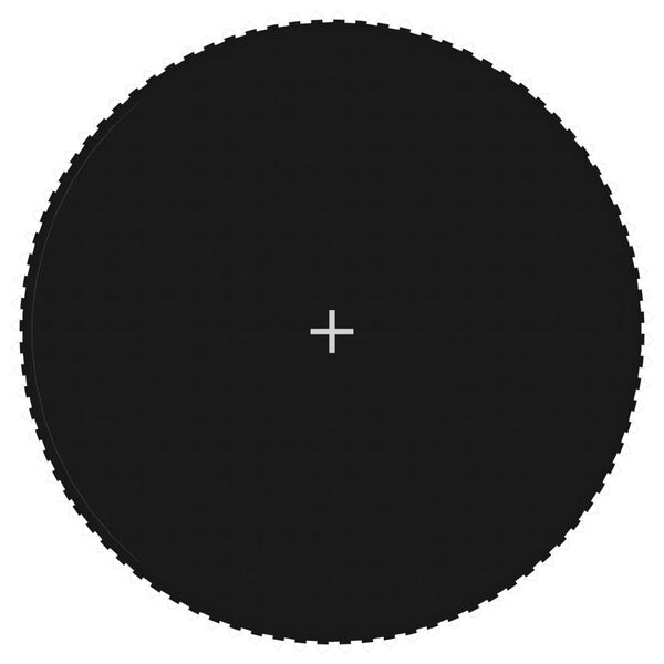 vidaXL Σεντόνι Αναπήδησης Μαύρο για Στρογγυλό Τραμπολίνο 4,57 μ.