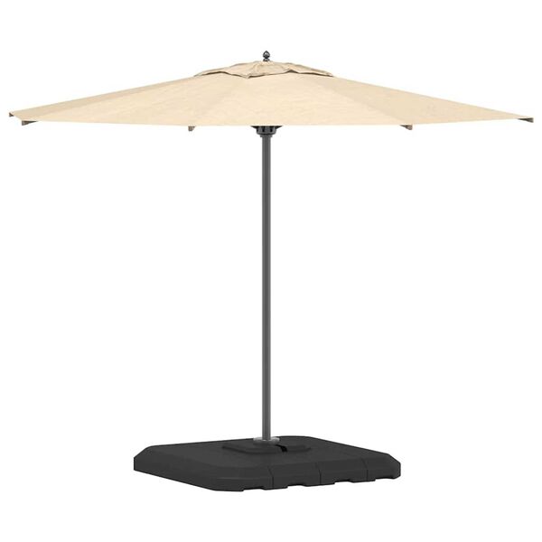 vidaXL Σετ Βάσης Ανεμογεννήτριας 4 pcs Μαύρο 98 x 98 x 13 εκ. Πλαστικό