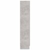 vidaXL Βιτρίνα Γκρι του Σκυροδέματος 82,5 x 30,5 x 150 εκ. Επεξ. Ξύλο