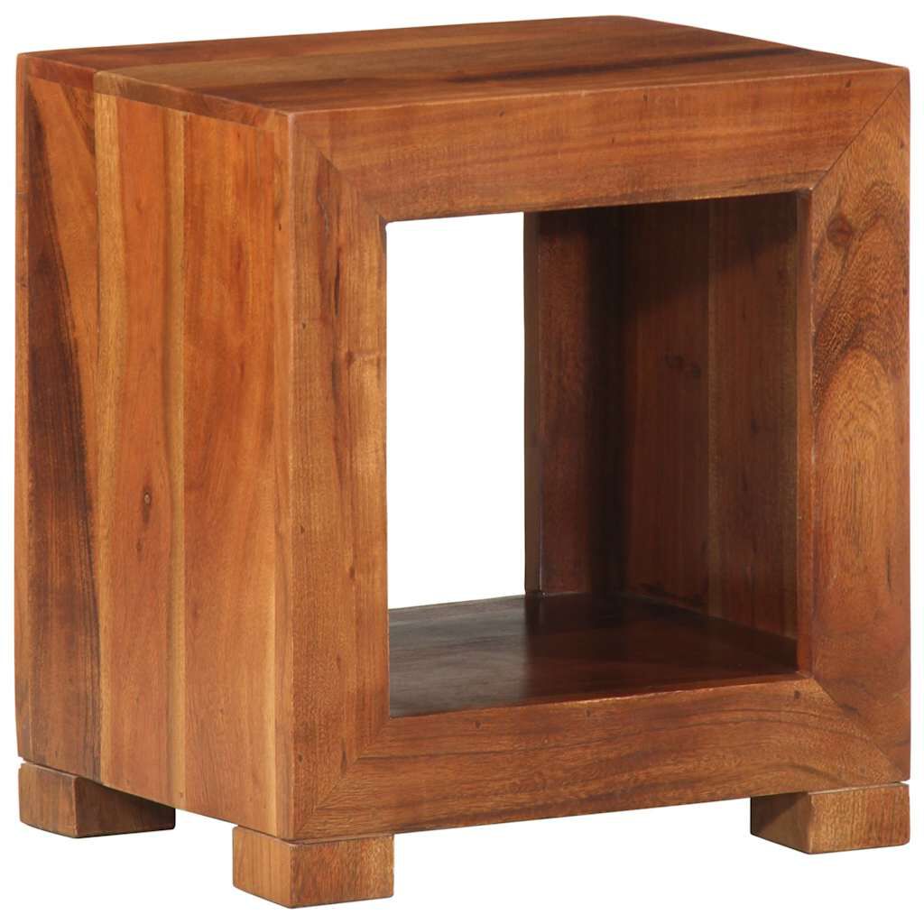 vidaXL Τραπεζάκι Βοηθητικό 37x29x40 εκ. από Μασίφ Ξύλο Ακακίας