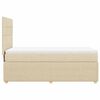 vidaXL &Kappa;&rho;&epsilon;&beta;ά&tau;&iota; Boxspring &mu;&epsilon; &Sigma;&tau;&rho;ώ&mu;&alpha; &Kappa;&rho;&epsilon;&mu; 90x190 &epsilon;&kappa;.&Upsilon;&phi;&alpha;&sigma;&mu;ά&tau;&iota;&nu;&omicron;