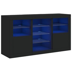 vidaXL &Mu;&pi;&omicron;&upsilon;&phi;έ&sigmaf; &mu;&epsilon; LED &Mu;&alpha;ύ&rho;&omicron;&sigmaf; 123 x 37 x 67 &epsilon;&kappa;.