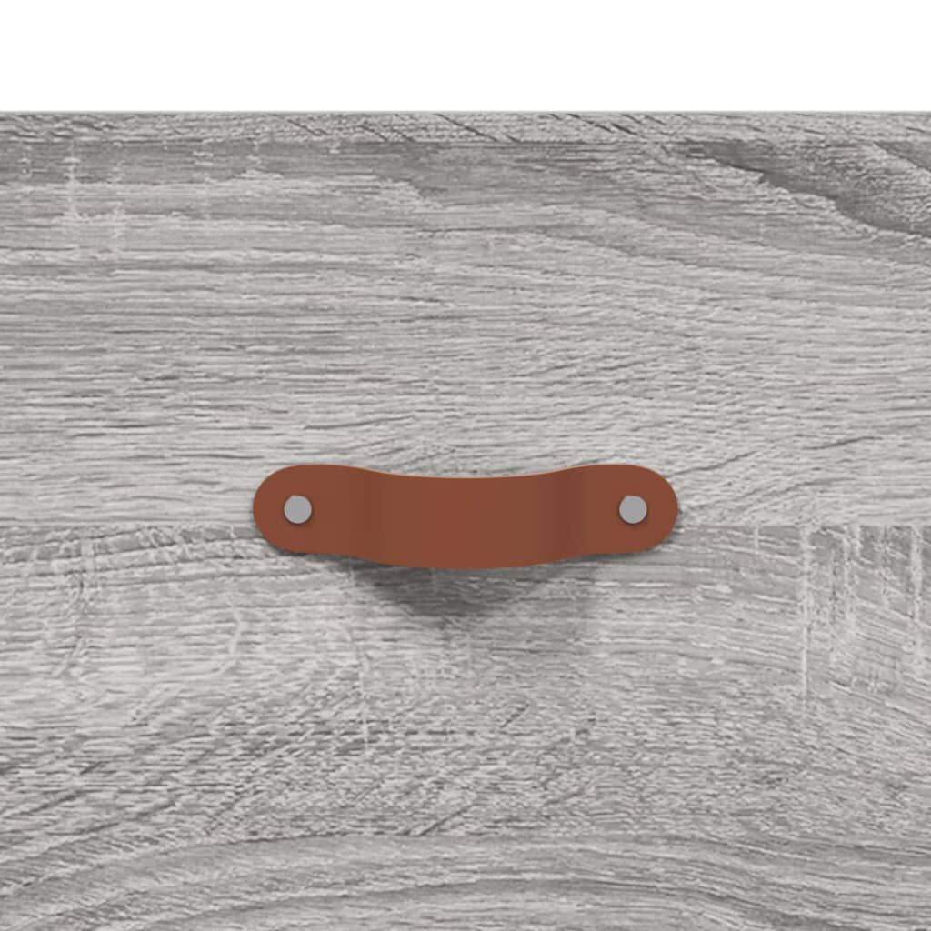 vidaXL Ντουλάπι Τοίχου Γκρι Sonoma 100x36,5x35 εκ. Επεξεργασμένο Ξύλο