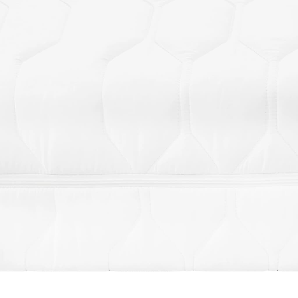 282819 vidaXL Mattress 140x200 cm 7 Zone Pocket Spring 20 cm H3