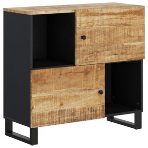 vidaXL &Nu;&tau;&omicron;&upsilon;&lambda;ά&pi;&iota; &mu;&epsilon; 2 &Pi;ό&rho;&tau;&epsilon;&sigmaf; 80 x 33 x 75 &epsilon;&kappa;. &alpha;&pi;ό &Mu;&alpha;&sigma;ί&phi; &Xi;ύ&lambda;&omicron; &Mu;ά&nu;&gamma;&kappa;&omicron;