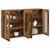 vidaXL Επιτοίχιο ντουλάπι 2 pcs Παλαιό ξύλο 69.5 x 34 x 90 εκ.