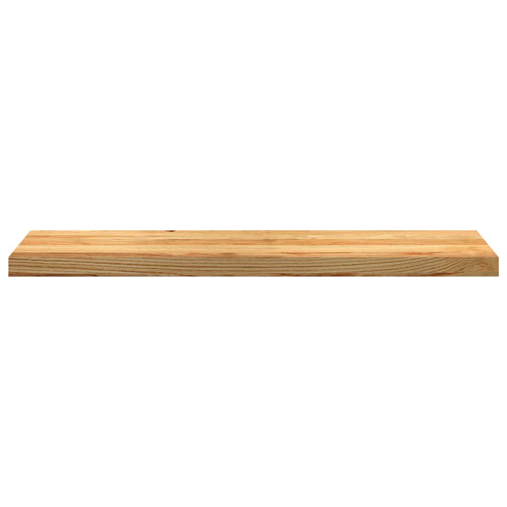 vidaXL Πατάκια Σκάλας 12 τεμ. Ανοιχτό Καφέ 100x30x2 cm Ξύλο Δρυός