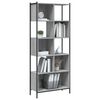vidaXL Βιβλιοθήκη Γκρι Sonoma 72 x 28 x 172 εκ. από Επεξεργασμένο Ξύλο