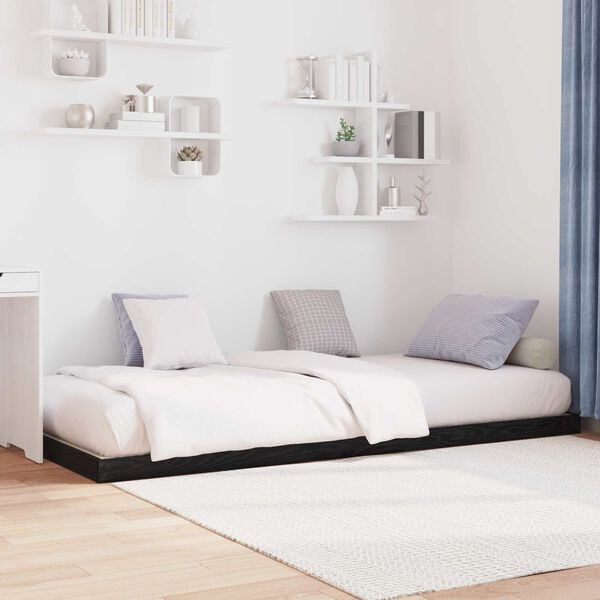 vidaXL &Kappa;&rho;&epsilon;&beta;ά&tau;&iota; &delta;&alpha;&pi;έ&delta;&omicron;&upsilon; &Mu;&alpha;ύ&rho;&eta; &Omicron;&xi;&upsilon;ά 75 x 190 cm &Epsilon;&pi;&epsilon;&xi;&epsilon;&rho;&gamma;&alpha;&sigma;&mu;έ&nu;&omicron; &xi;ύ&lambda;&omicron;